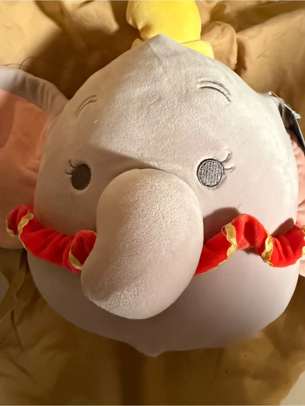 Gray Disney Dumbo the Elephant Plush Toy - Soft Kids Stuffed Animal- nwt
